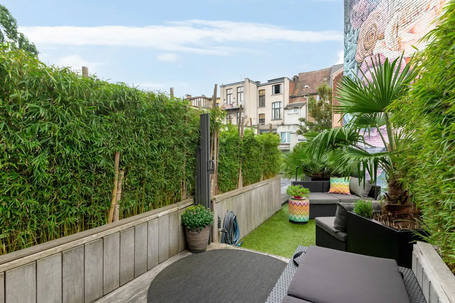 Instapklaar appartement (50 m²) met prachtig 'Ibiza Bohemian' terras nabij Zurenborg foto 29