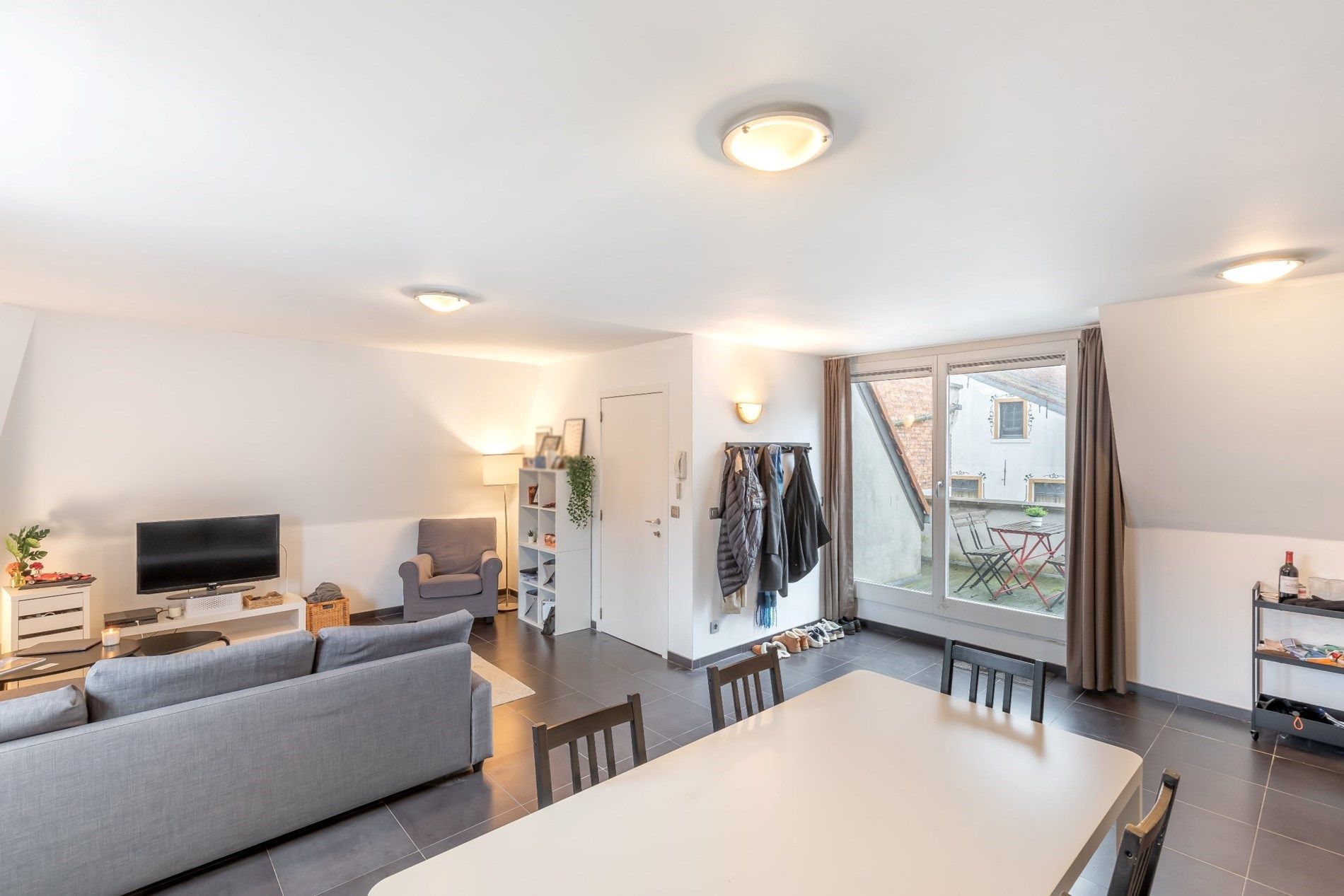 Eén-slaapkamer appartement in centrum Leuven foto 3
