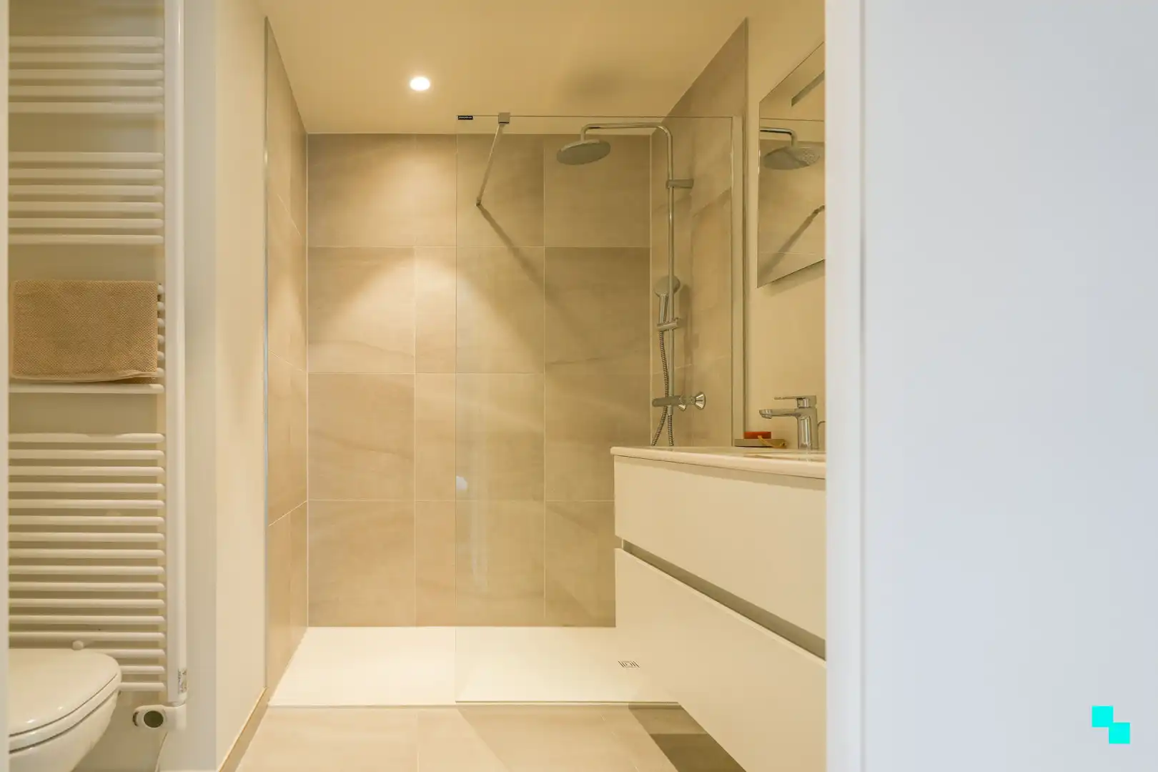 Drieslaapkamerappartement te Merelbeke dorp foto 20