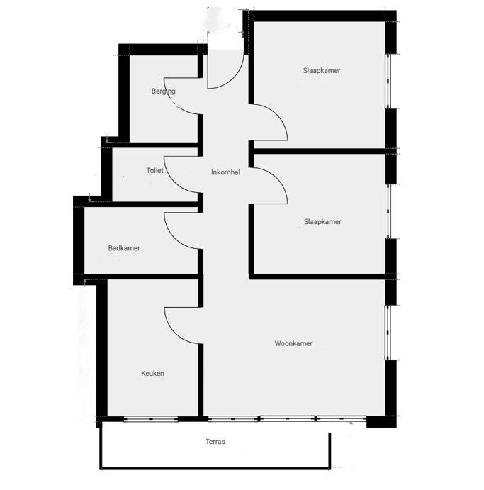 Ruim appartement (H.O.B) pal in Genk-Centrum - Investeringskans! foto 3