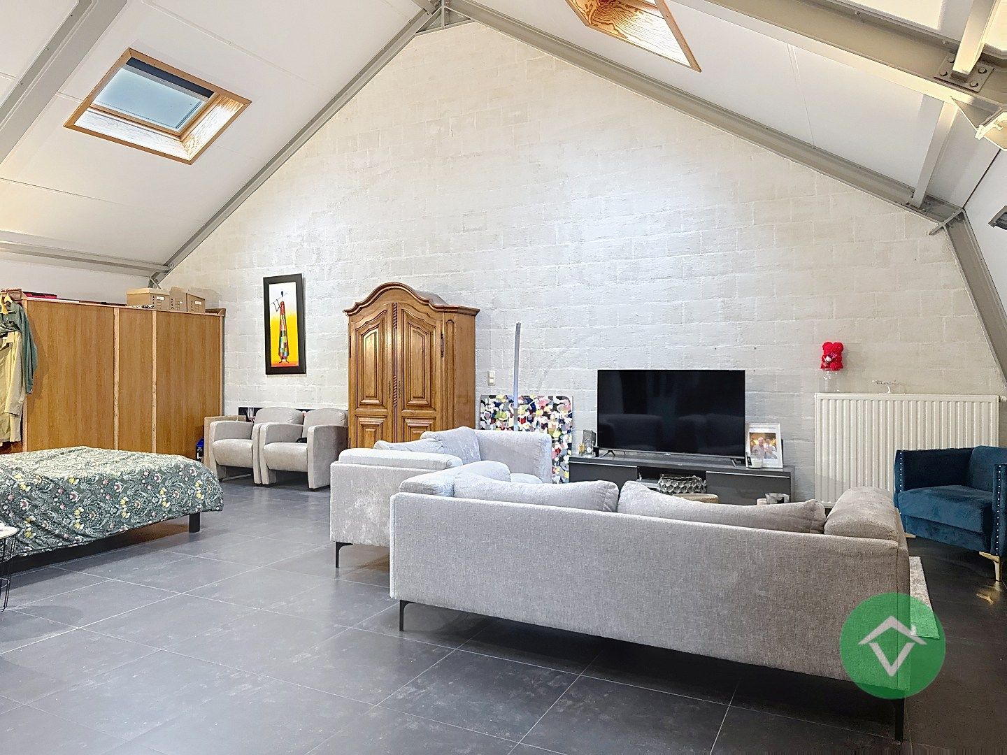 Lichtrijke Loft met 1 slaapkamer te Oostende foto 12