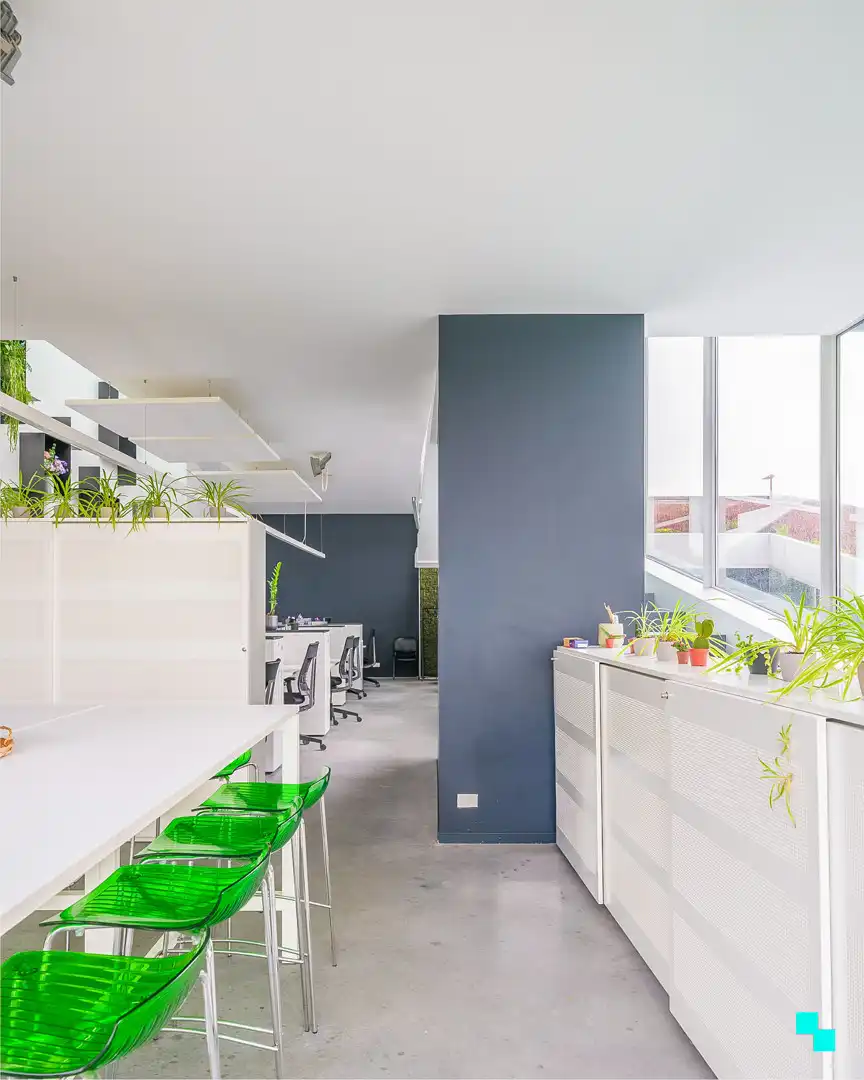 Architecturale kantoorruimte op ruim perceel nabij dorpskern Merelbeke foto 18