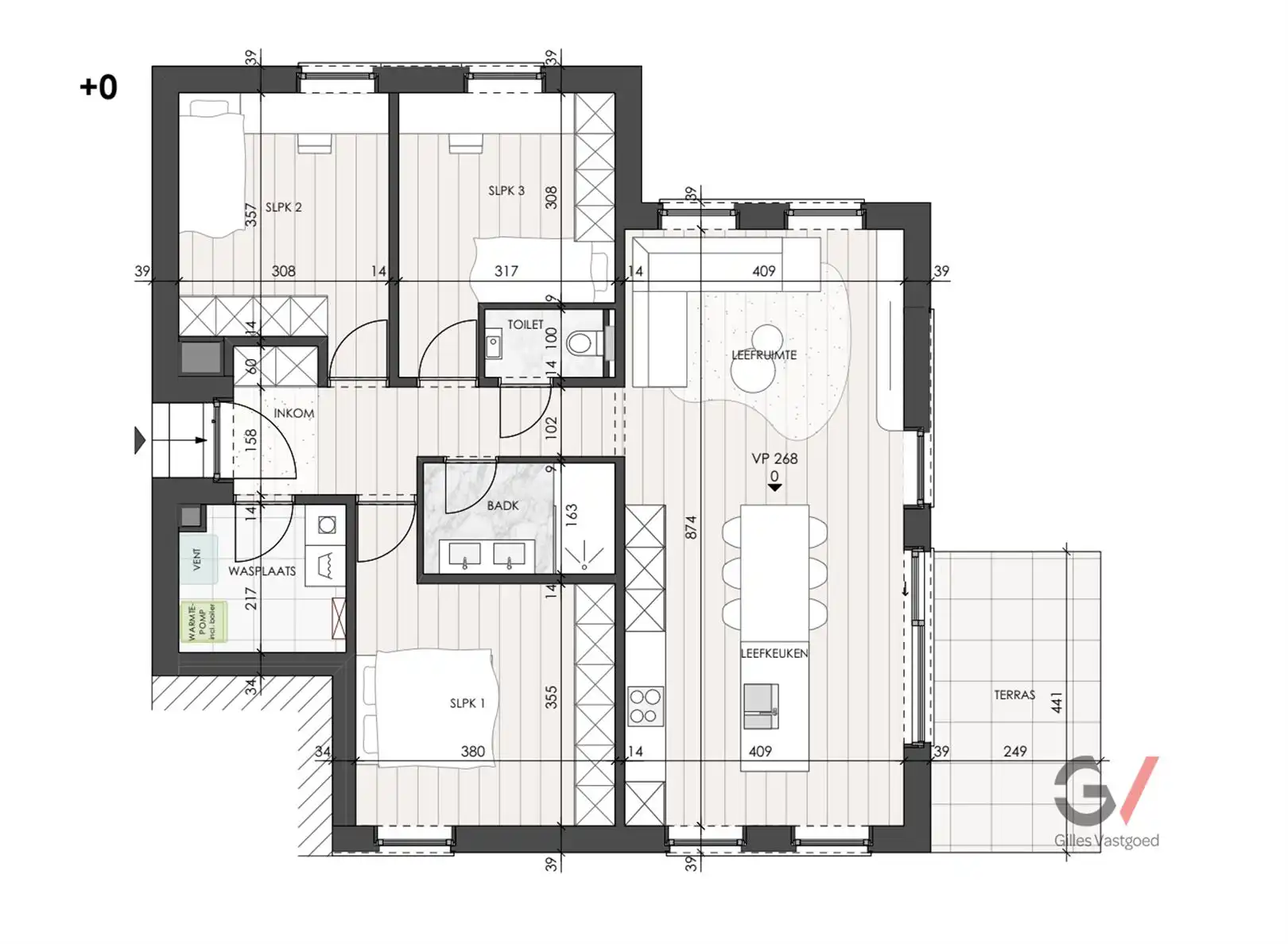Gelijkvloers appartement foto 5