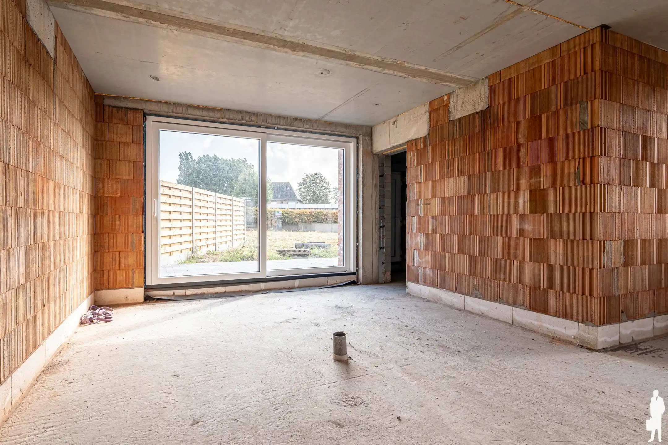 Casco nieuwbouwwoning met 3-4 slpk. op ca. 450m² te Loenhout foto 3