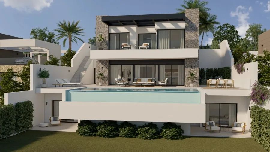 Een verborgen parel aan de Costa del Sol – exclusieve villa met adembenemend uitzicht op Marbella, Gibraltar en Noord-Afrika foto 3