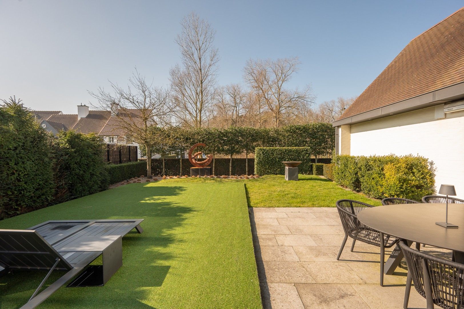 Uitzonderlijke villa genietend van adembenemende groene zichten vakbij het Zwin en het Oosthoekplein. foto 42
