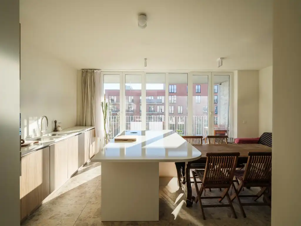 Luxueus 1-slaapkamerappartement met EPC A-score en zonnig terras aan de Nieuwe Dokken foto 5