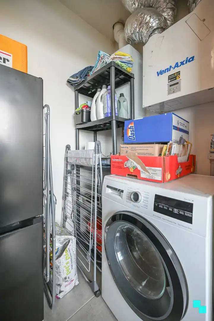 Nieuwbouw tweeslaapkamerappartement met garagebox in centrum Lendelede foto 14