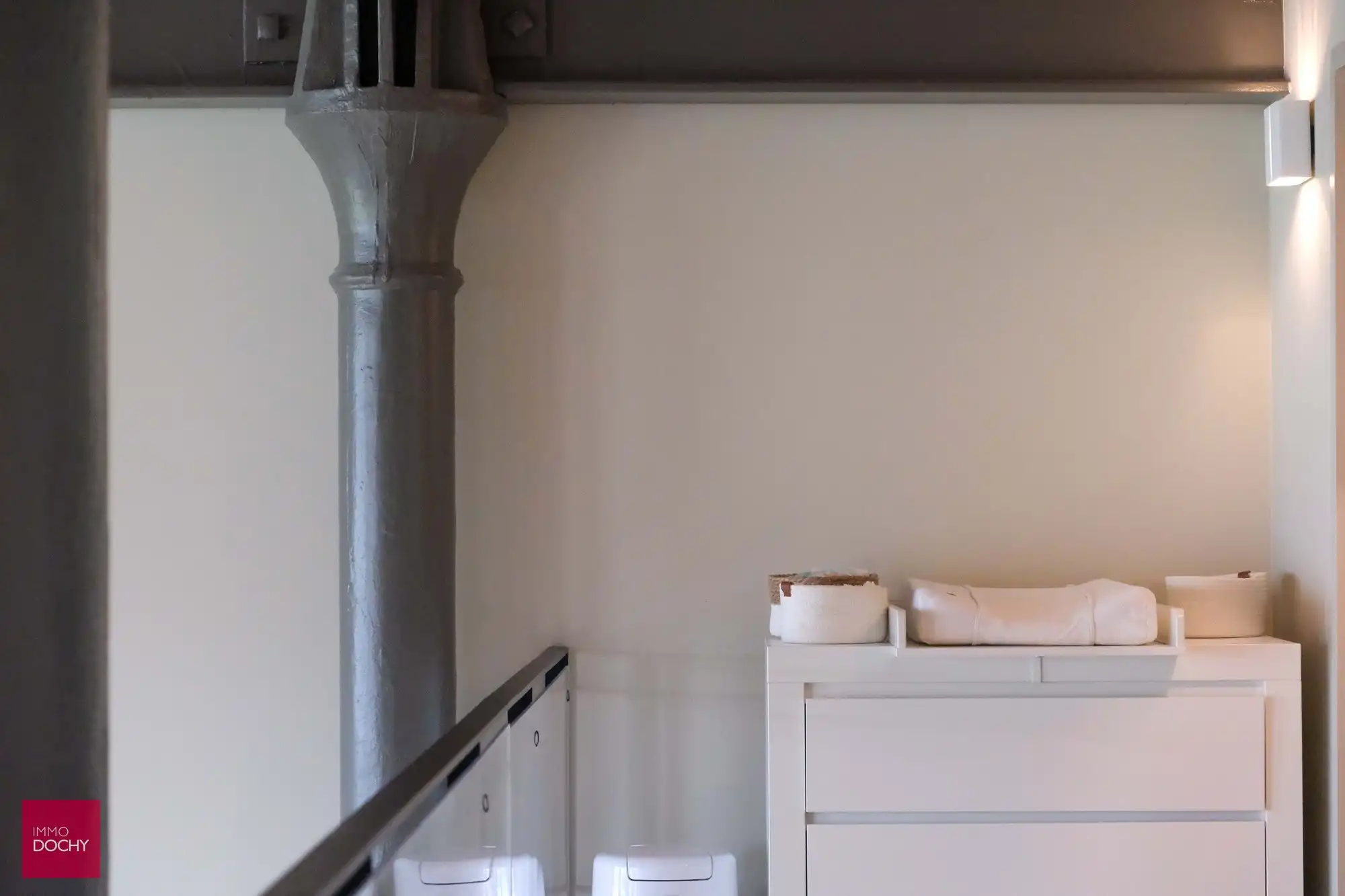 Sfeervolle ruime loft met frontaal zicht op het Kanaal - Spinnerijkaai foto 23