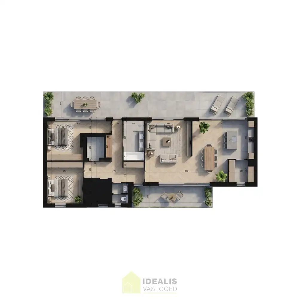 Luxe lichtrijk penthouse met prachtig uitzicht aan zowel de voor als achterzijde foto 21