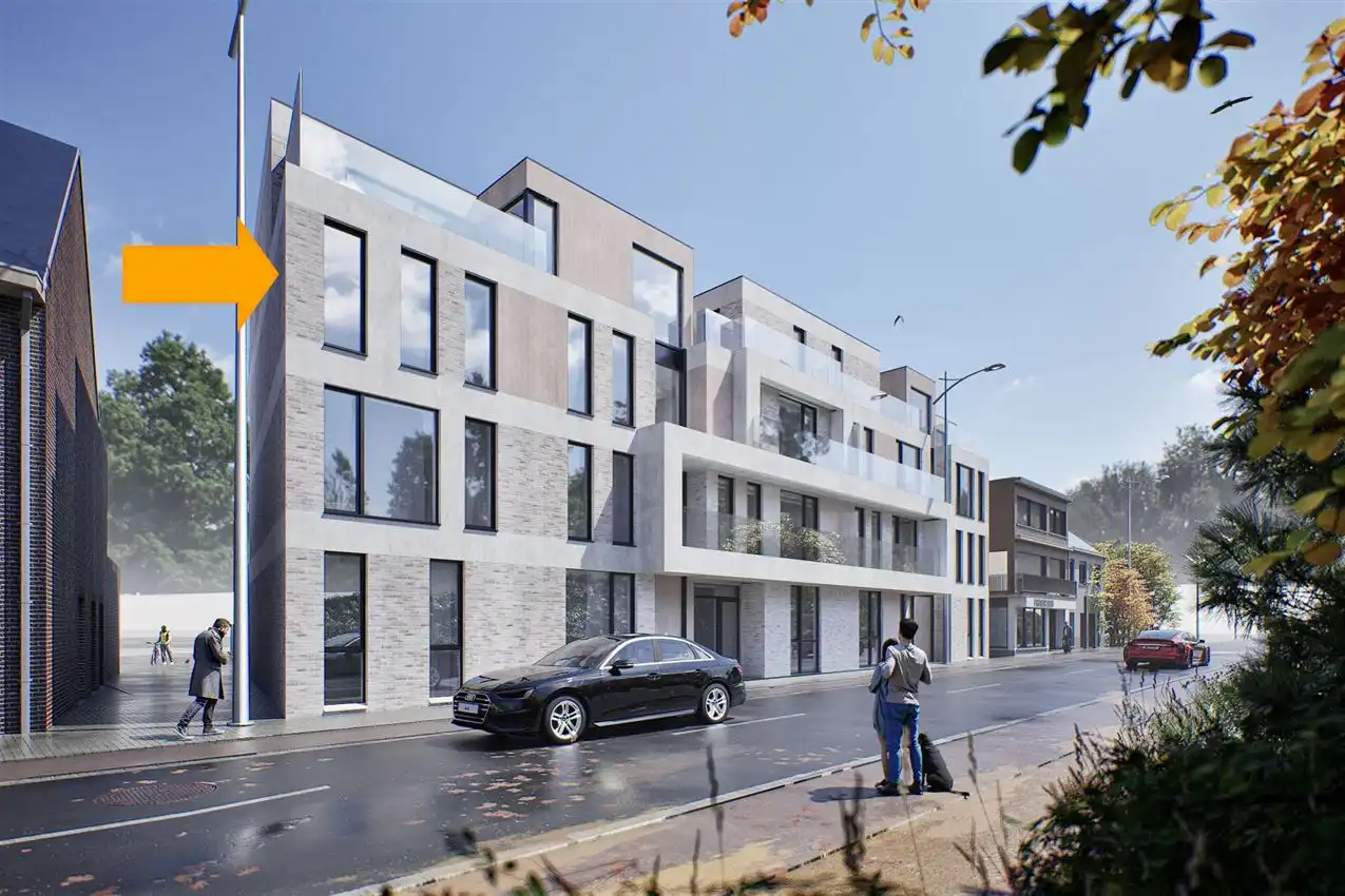 Comfortabel appartement met overdekt terrras en 2slk foto 3