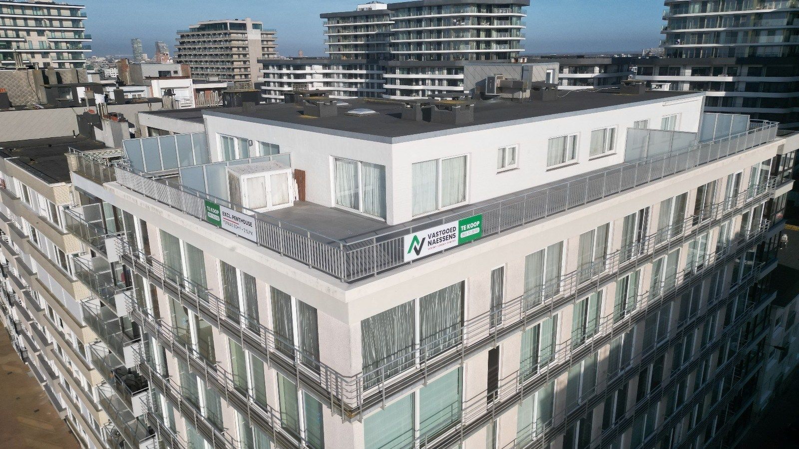 SCHITTERENDE PENTHOUSE - 2 SLPK - RUIM TERRAS - ZEEZICHT - PARKING foto 28