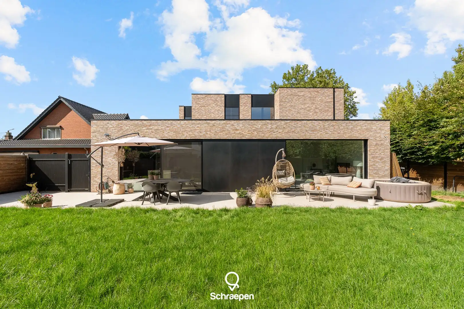 Knappe nieuwbouwwoning met handelsruimte op zichtlocatie te Zonhoven! foto 26