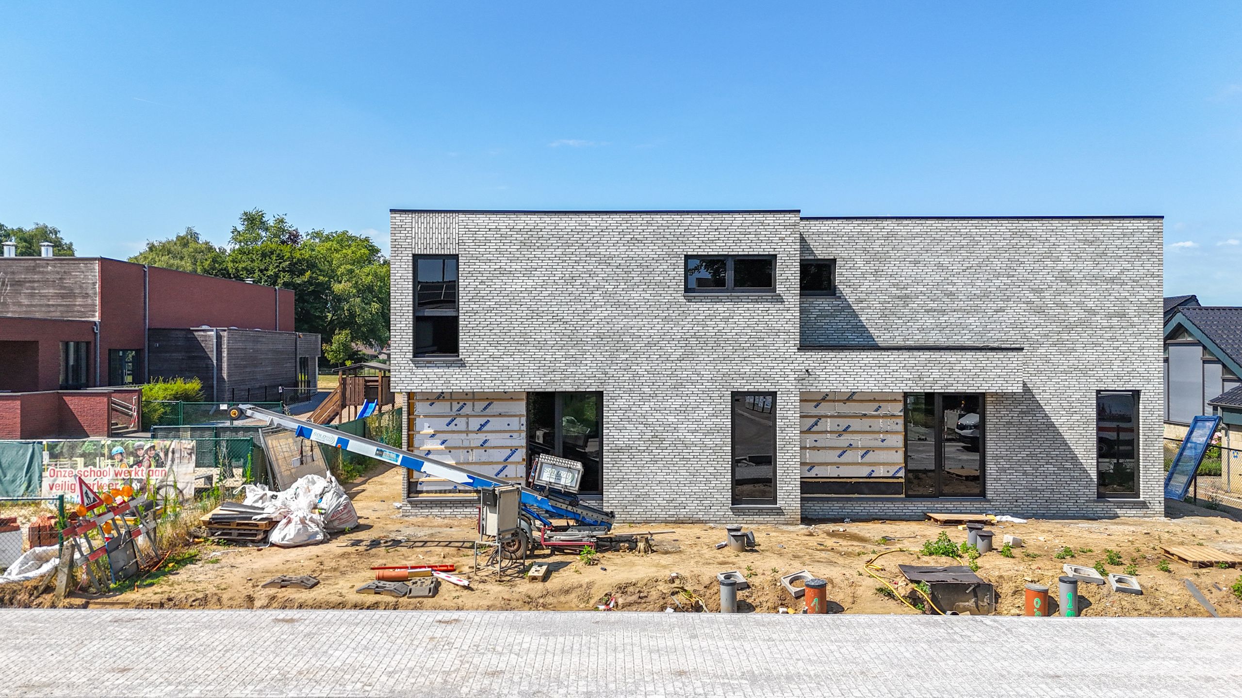 Moderne casco woning met 4slpks en bureauruimte in Boekt! foto 3