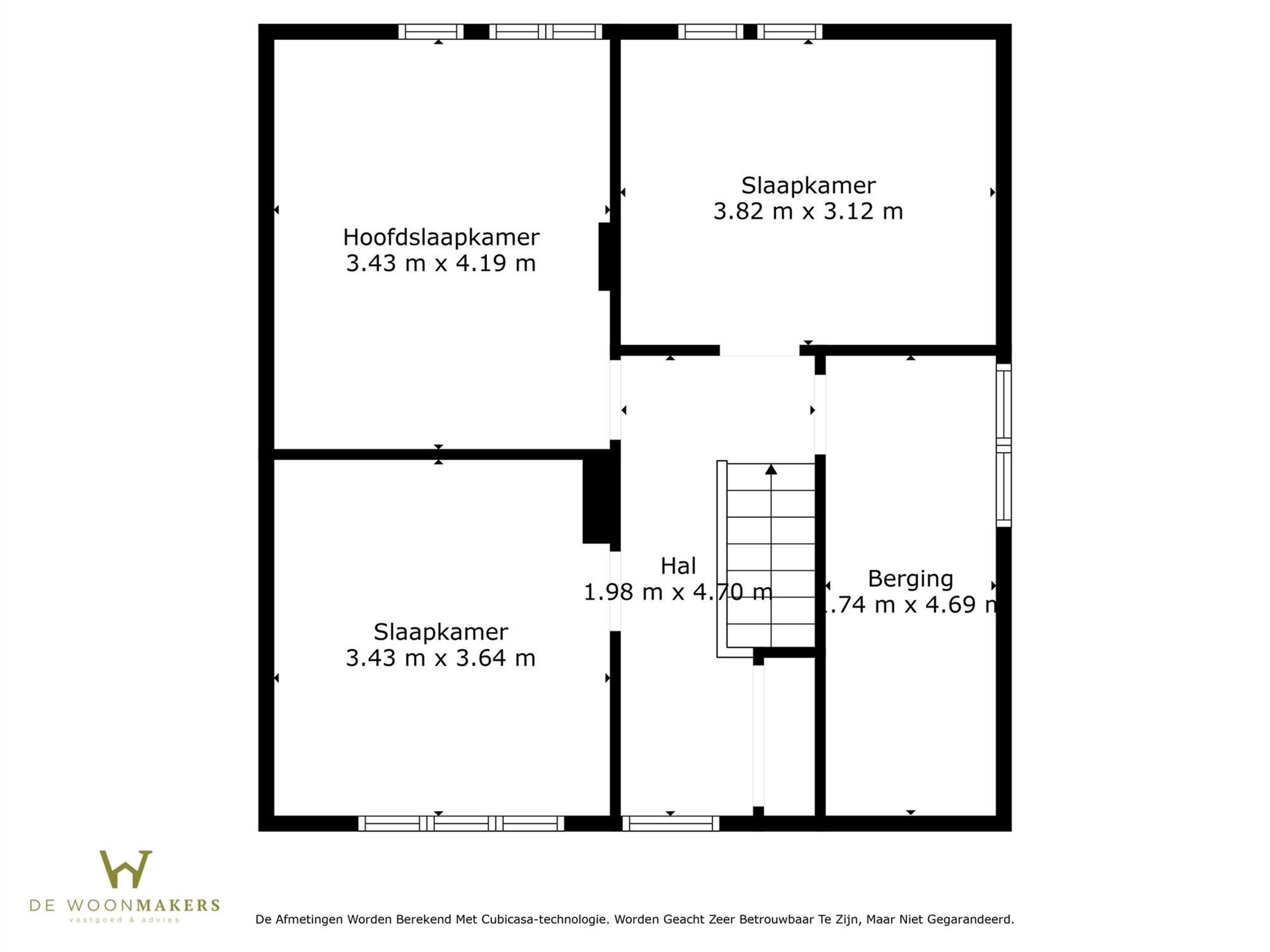 OP TE FRISSEN GEZINSWONING MET GARAGE EN STALLEN VAN MEER DAN 200M² OP EEN TOPLOCATIE IN ZEPPEREN foto 33