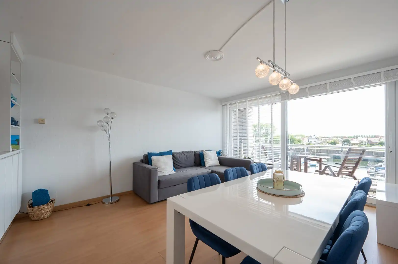 Appartement met zicht op de jachthaven van Zeebrugge foto 2