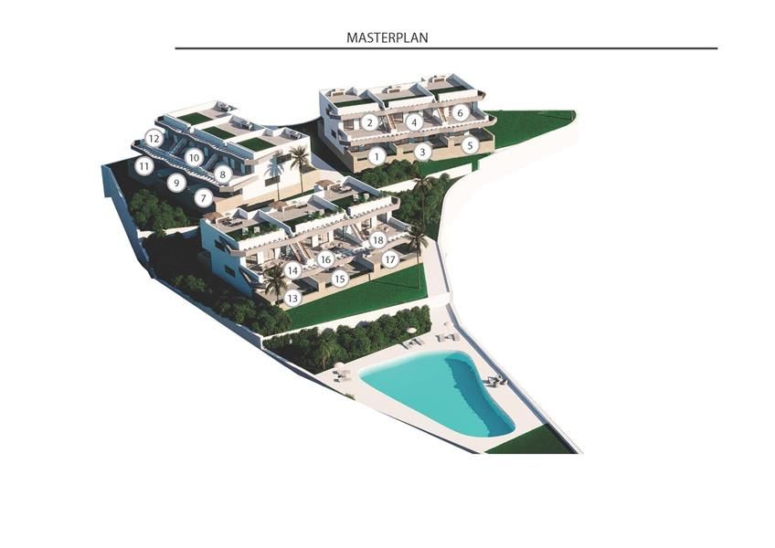 Nieuwbouwwoningen met panoramisch uitzicht in Finestrat-Benidorm foto 18