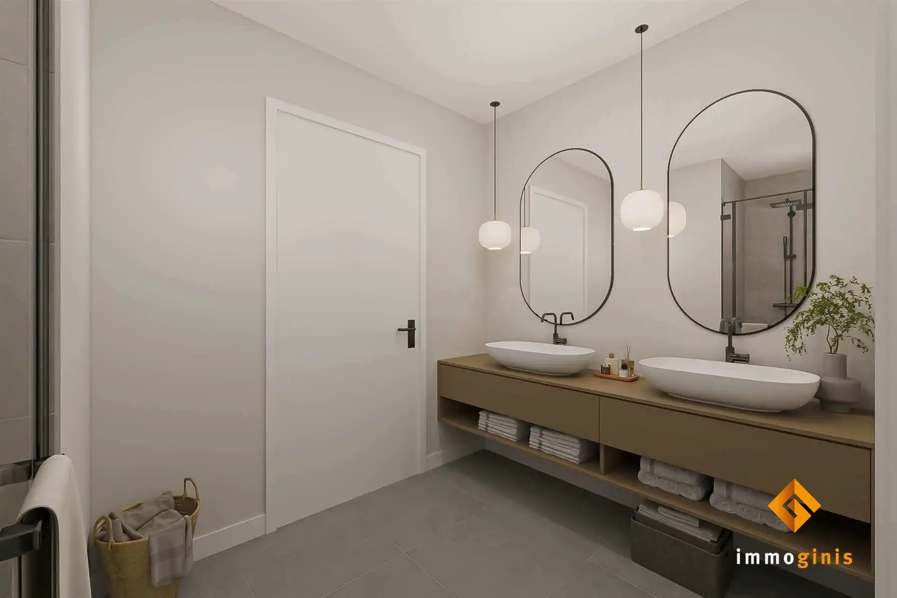 Zeer ruim appartement (tweede verdieping) met 1 slaapkamer en dressing. foto 7