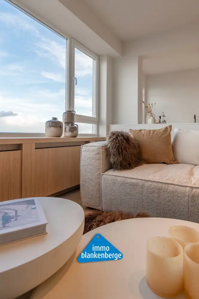 Luxueus appartement met 3 slaapkamers op de Zeedijk in Blankenberge met adembenemend zeezicht foto 7