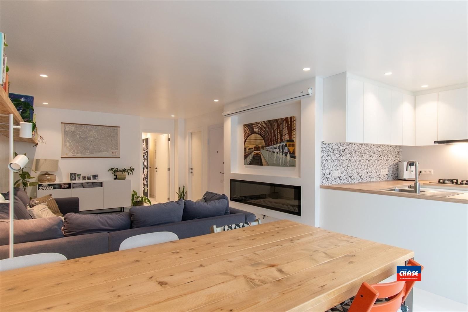 Duplex app met 3 slpks, 2 badks, garage en tuin foto 4