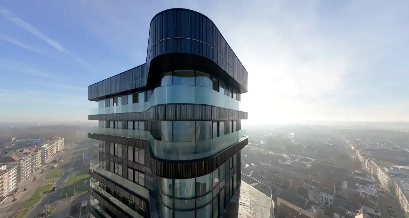 Het hoogste Penthouse van Knokke - volledig plateau met 360° uitzicht en een topnotch afwerking. foto 16