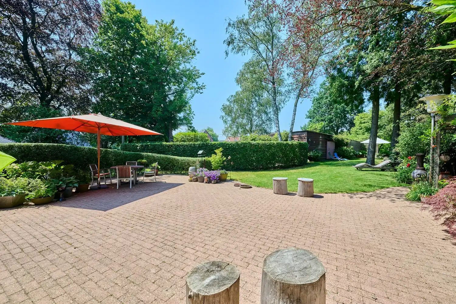 Charmante open bebouwing met prachtige tuin op toplocatie nabij het centrum en de Nederlandse grens foto 25