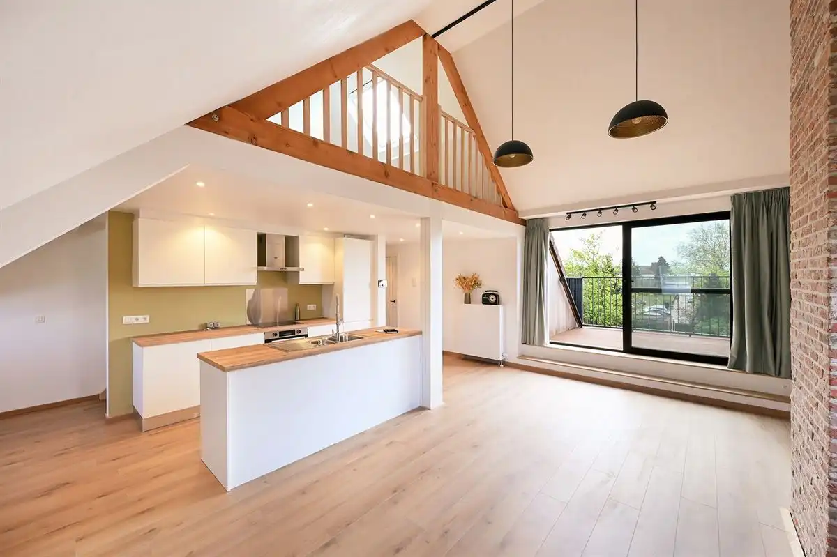 Uniek dakkappartement met zeer grote garage foto 3