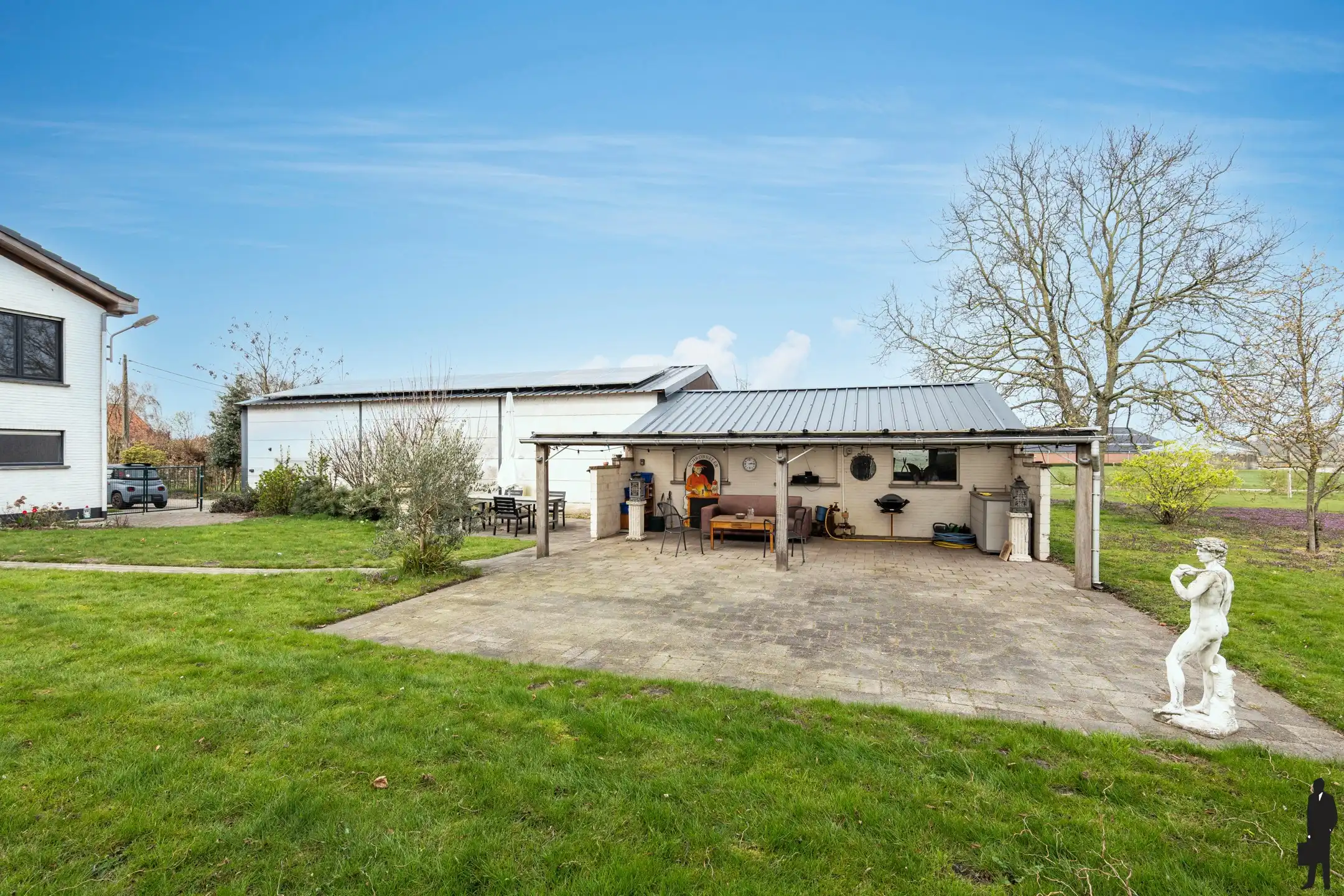 Ruime woning met weids uitzicht op 4.615 m² in Meerle foto 36