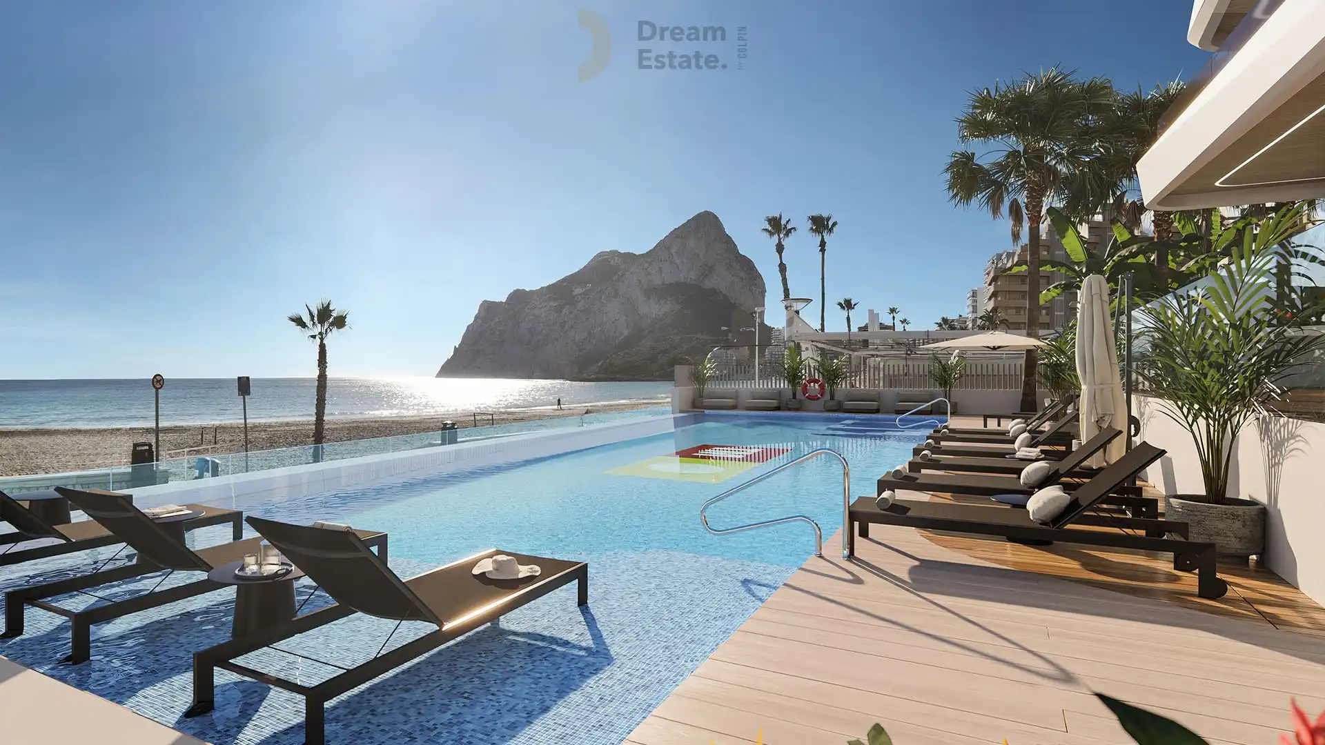 Exclusief wonen aan het strand eerste lijn in Calpe foto {{pictureIndex}}