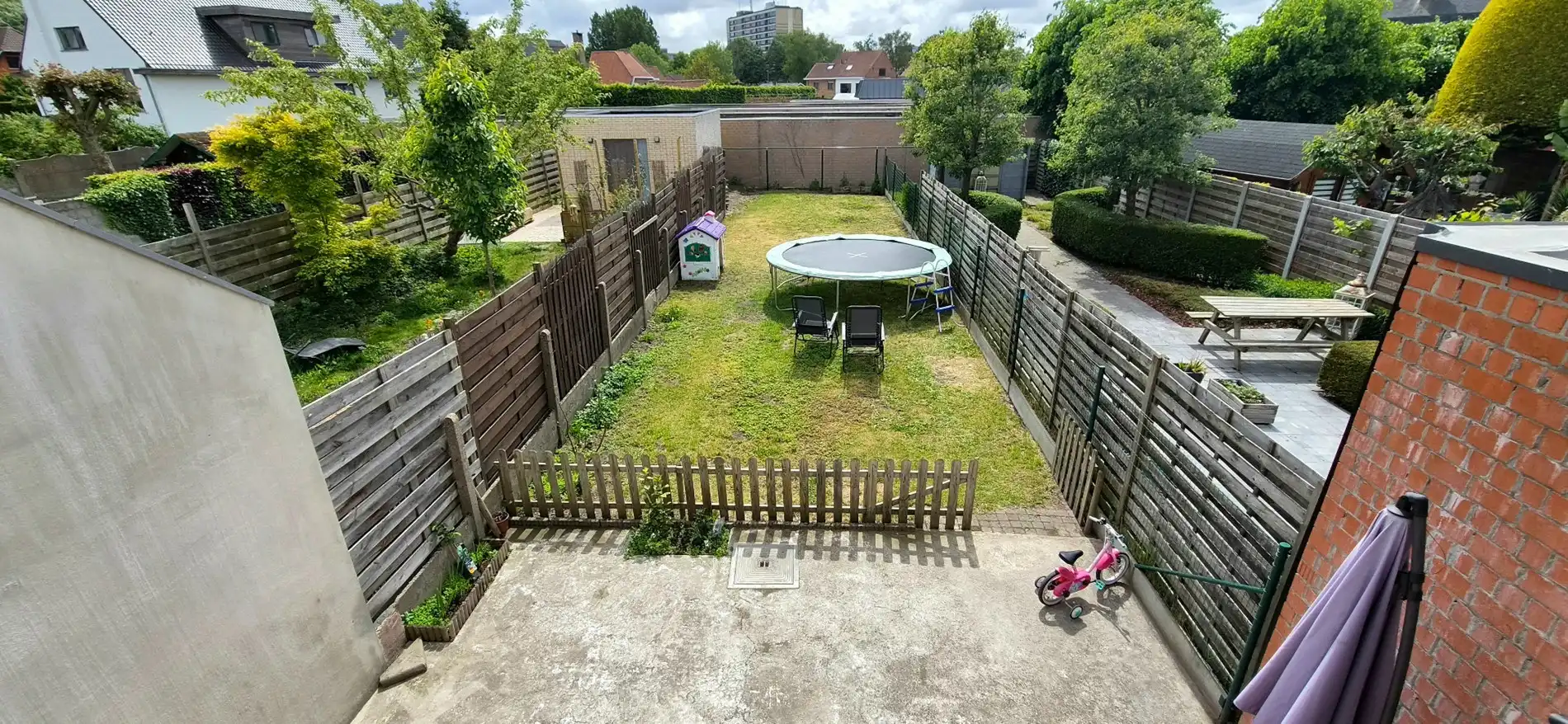 Sint Michiels: Bel-etage woning met 3 slpk en grote tuin foto 12
