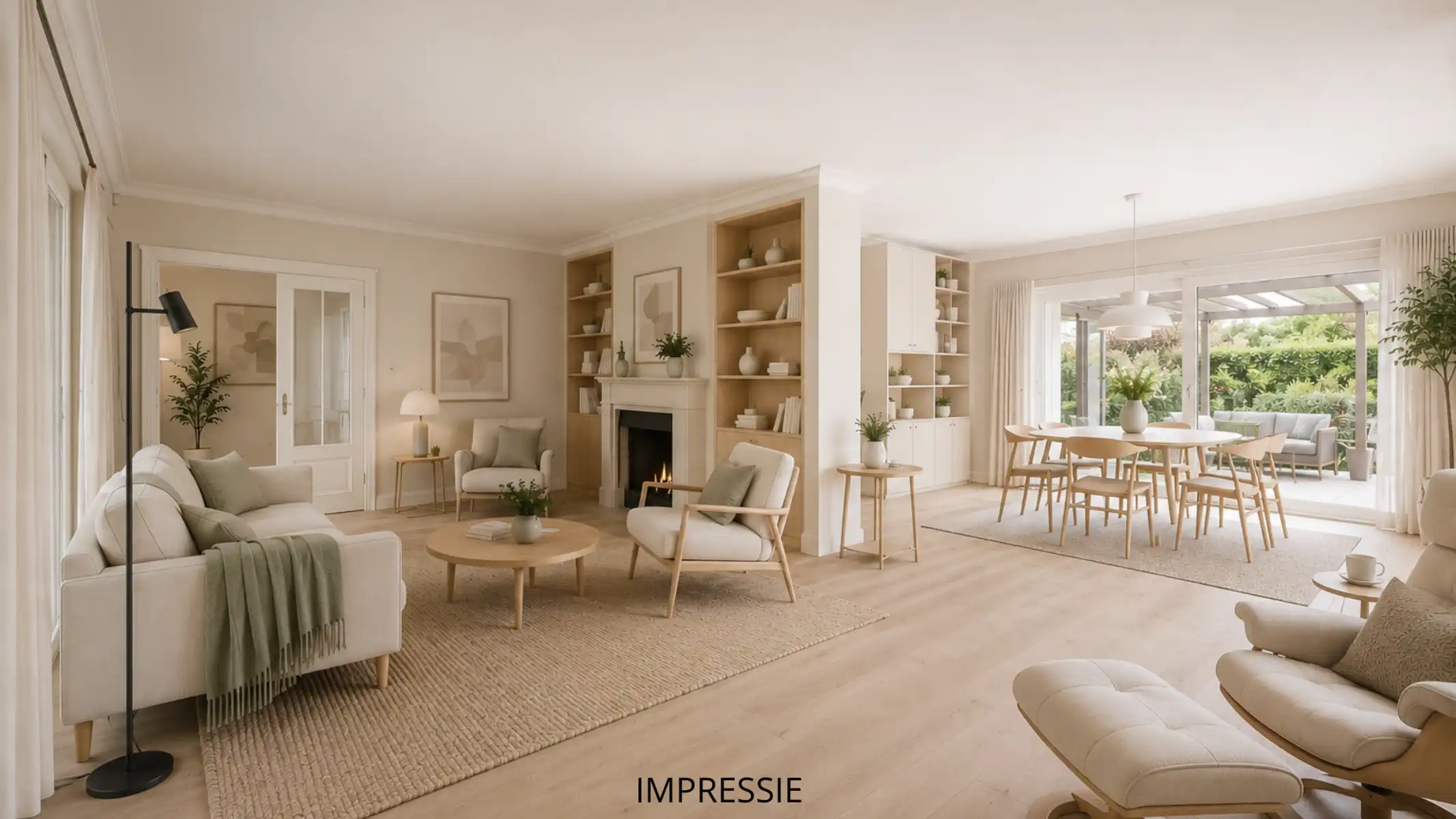 Ruime te renoveren  gelijkvloerse villa met vrij uitzicht foto 9