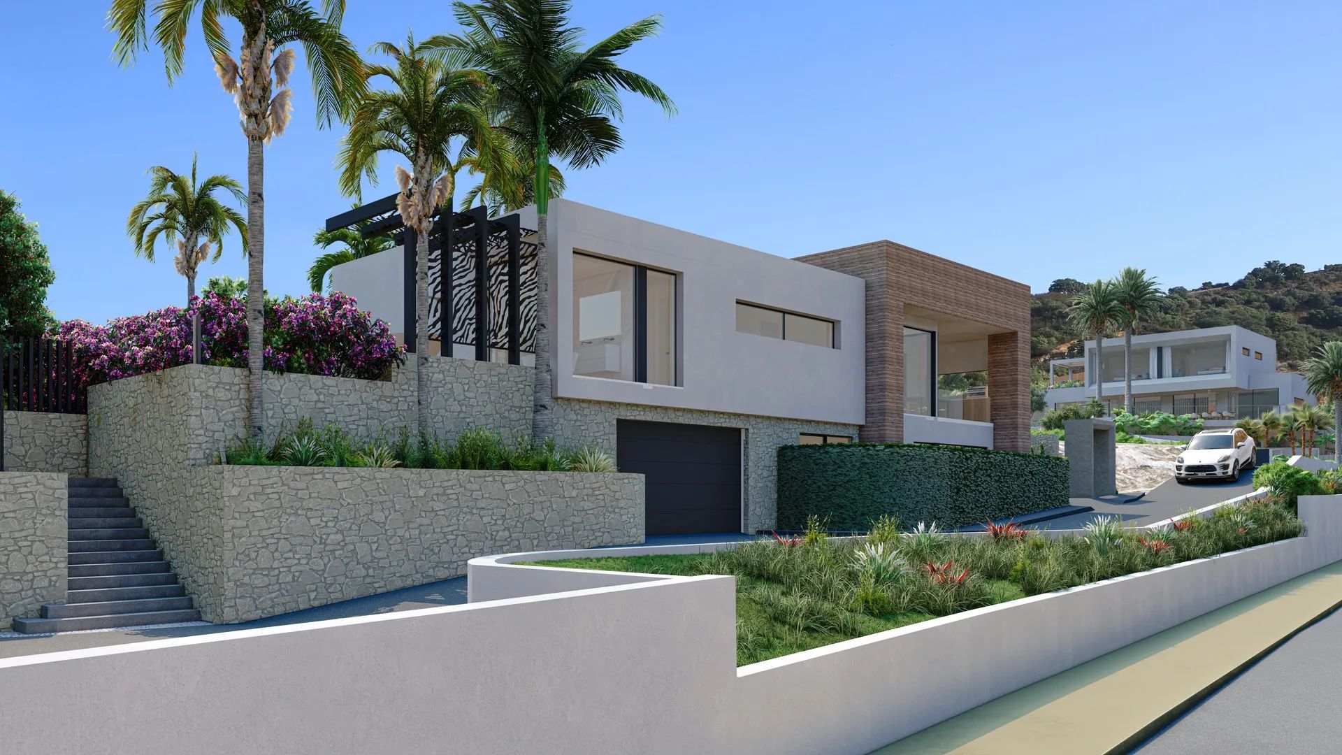 Exclusieve designvilla met adembenemend uitzicht in Marbella foto 16