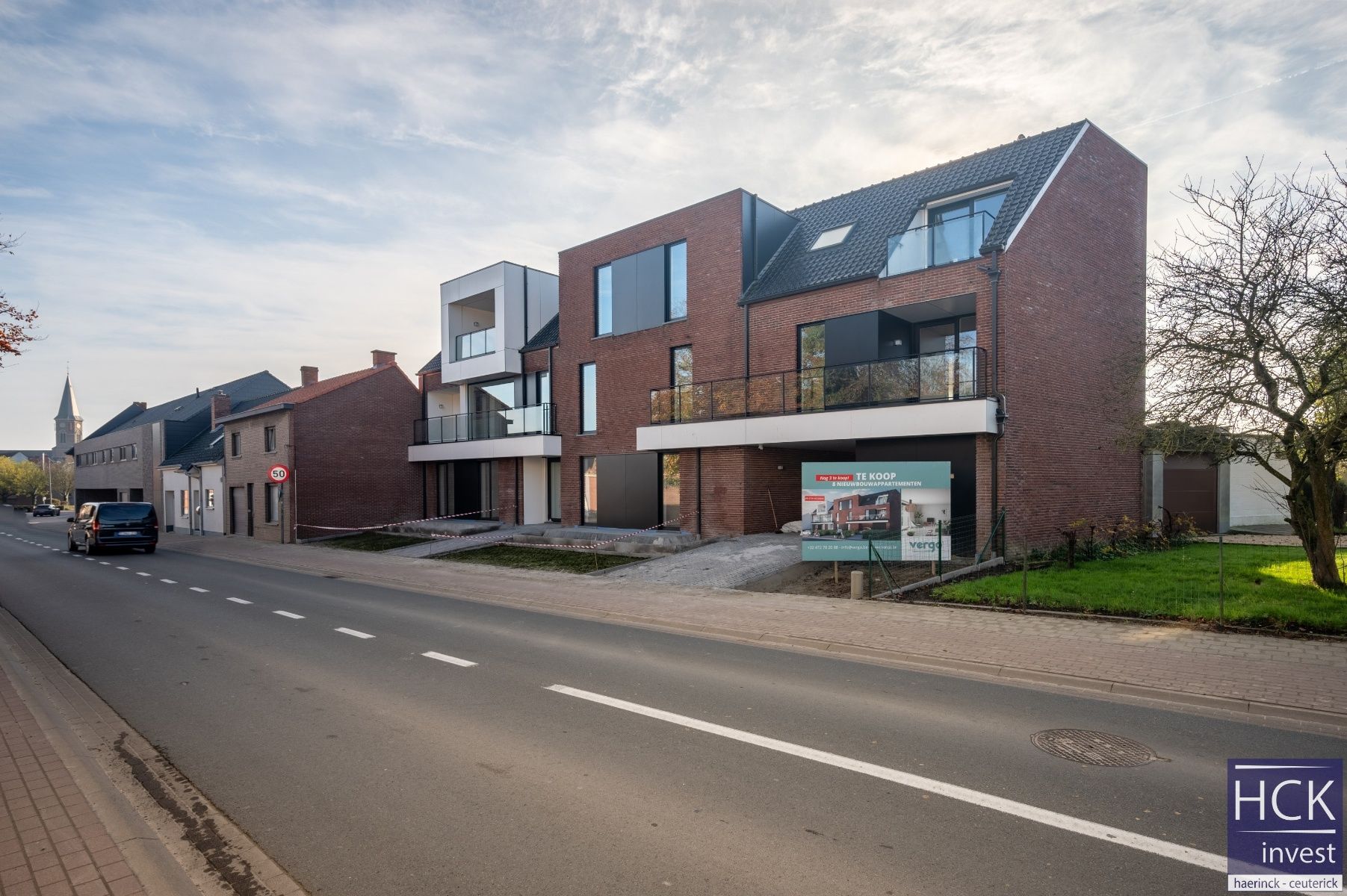 ANZEGEM - Knap nieuwbouwappartement met 2 SLPK, ultra energiezuinig! foto {{pictureIndex}}