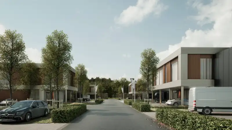 Heist-op-den-Berg: verhuurde nieuwbouw KMO-unit te koop als investering foto {{pictureIndex}}