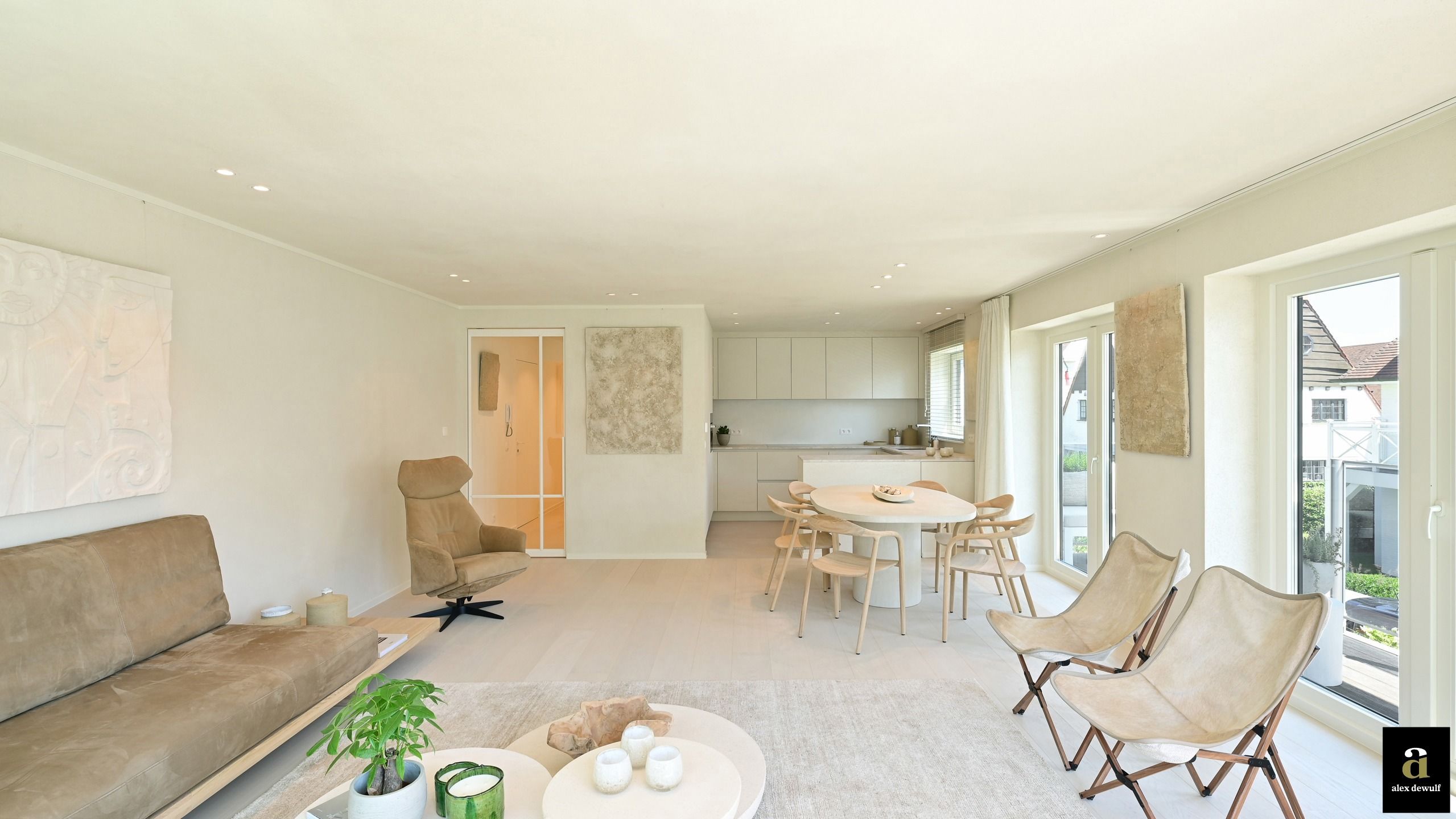Uniek hoekappartement (3 slpk) met terrassen te Duinbergen  foto 5