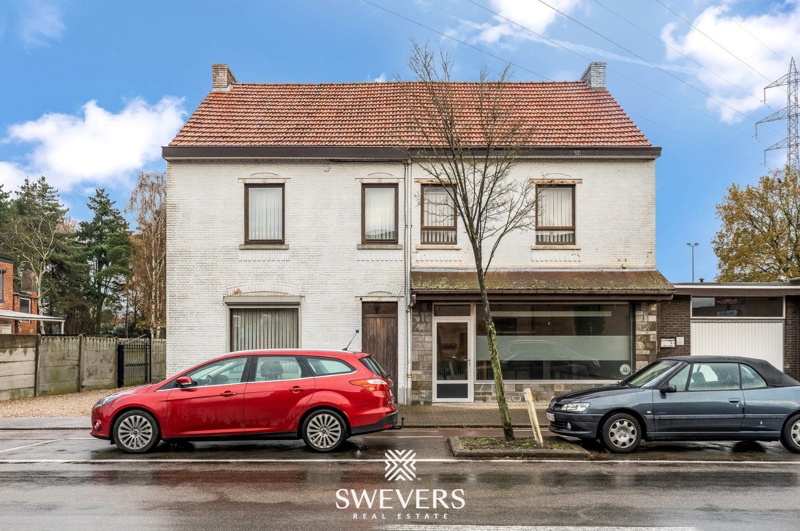 Dubbele, te renoveren woning met handels- en polyvalente ruimte in Koersel foto 32