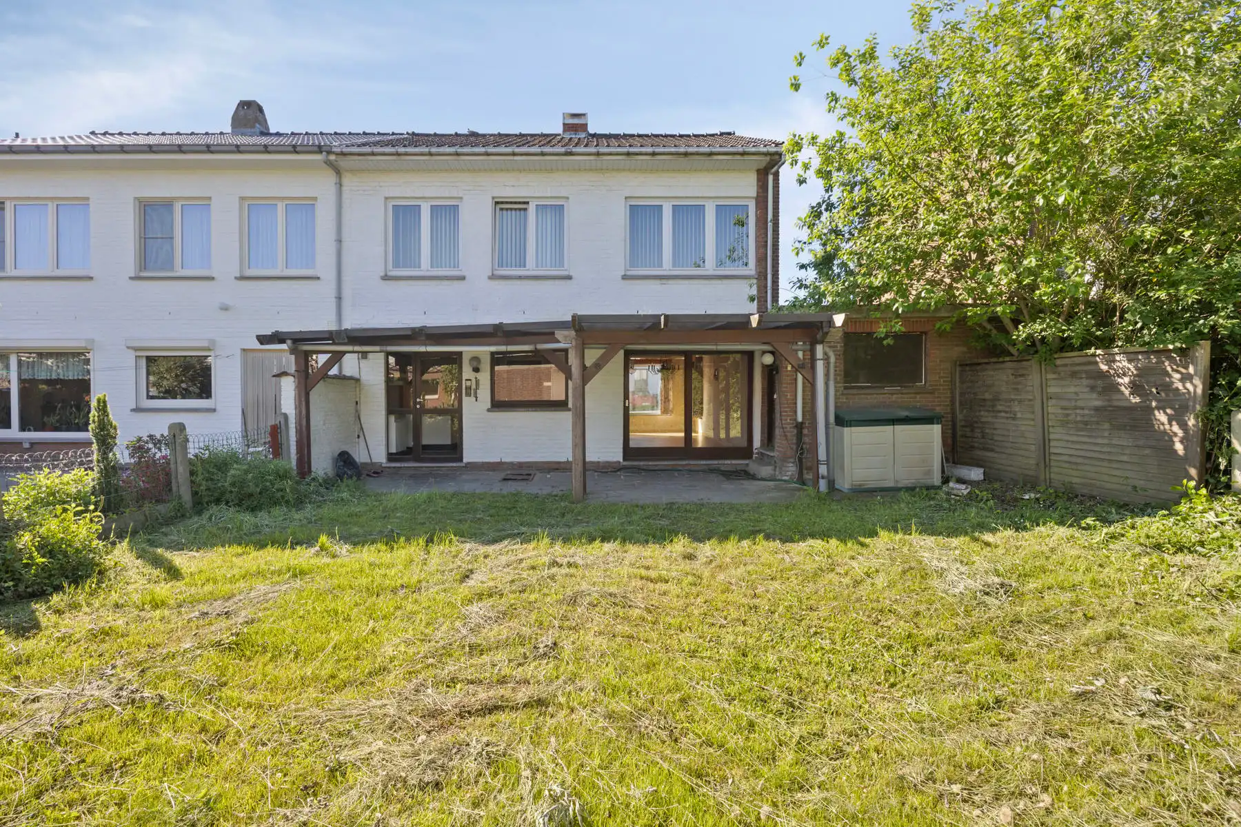Nabij centrum Asse: te renoveren driegevelwoning foto 22