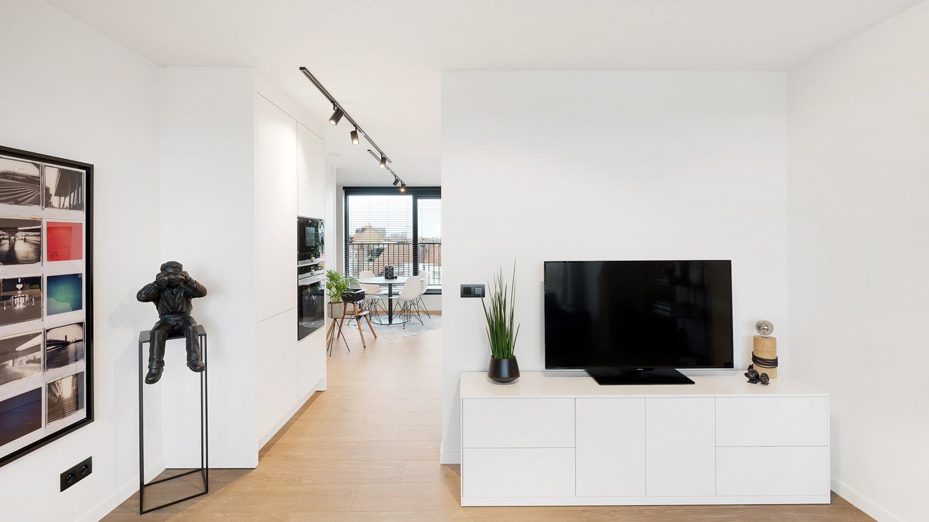 Knap duplex-appartement met parking in het gebouw inclusief foto 6