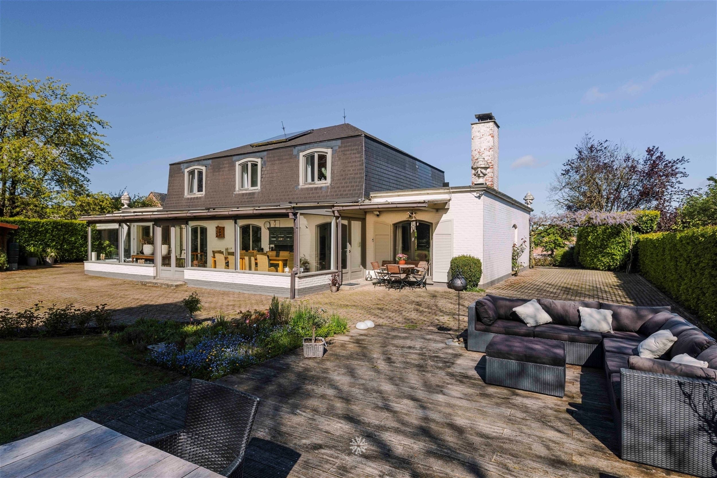 Landelijk gelegen villa in doodlopende straat in Brakel foto 22