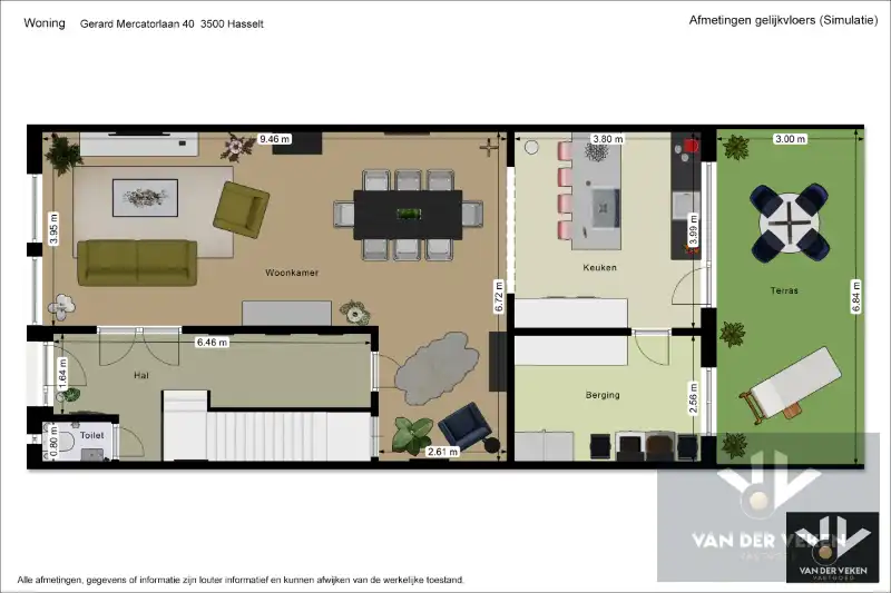 DEGELIJKE GEZINSWONING  MET GARAGE  IN DE SINT-CATHARINAWIJK foto 16