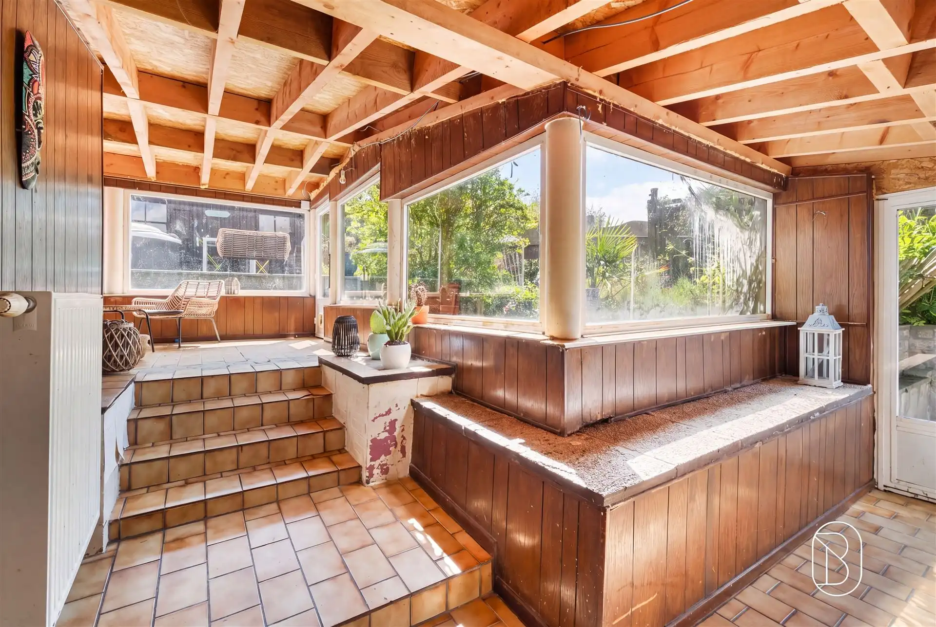 Bel-etagewoning met 3 slpk, garage en tuin in Vloesberg foto 17