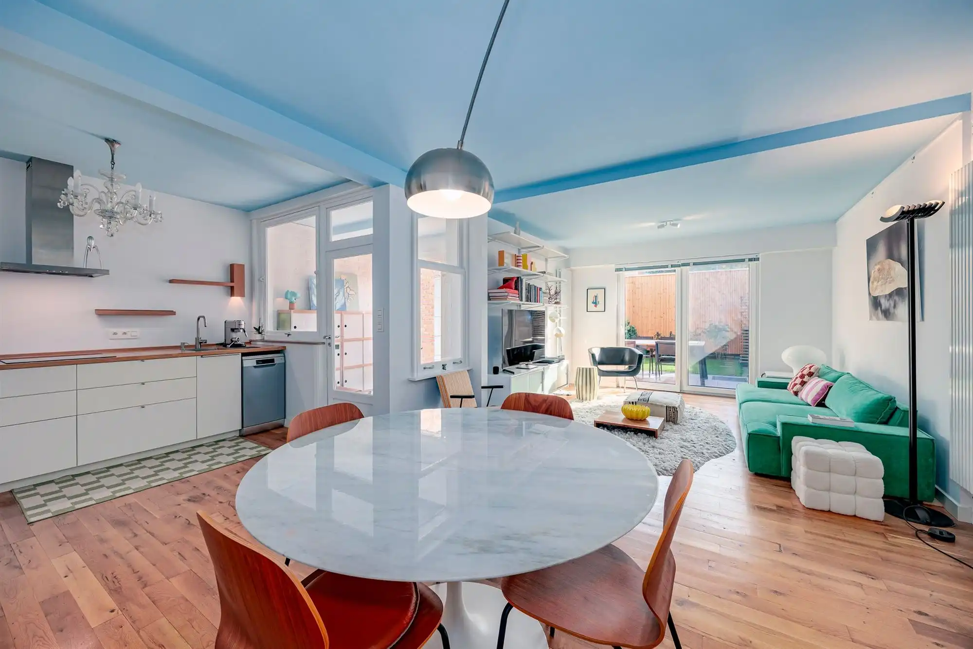 Prachtig gelijkvloers appartement met 1 slaapkamer, zonnige tuin en polyvalente ruimte!  foto 4