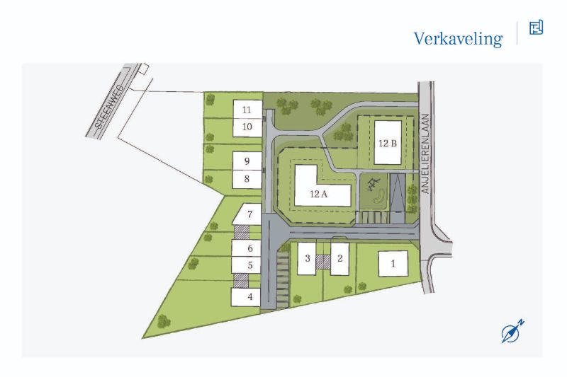 Denderleeuw, Anjelierenlaan - Steenweg - Fase 3 (Anjelierenlaan) - appartementen: Lot 12A/2.2 foto 4