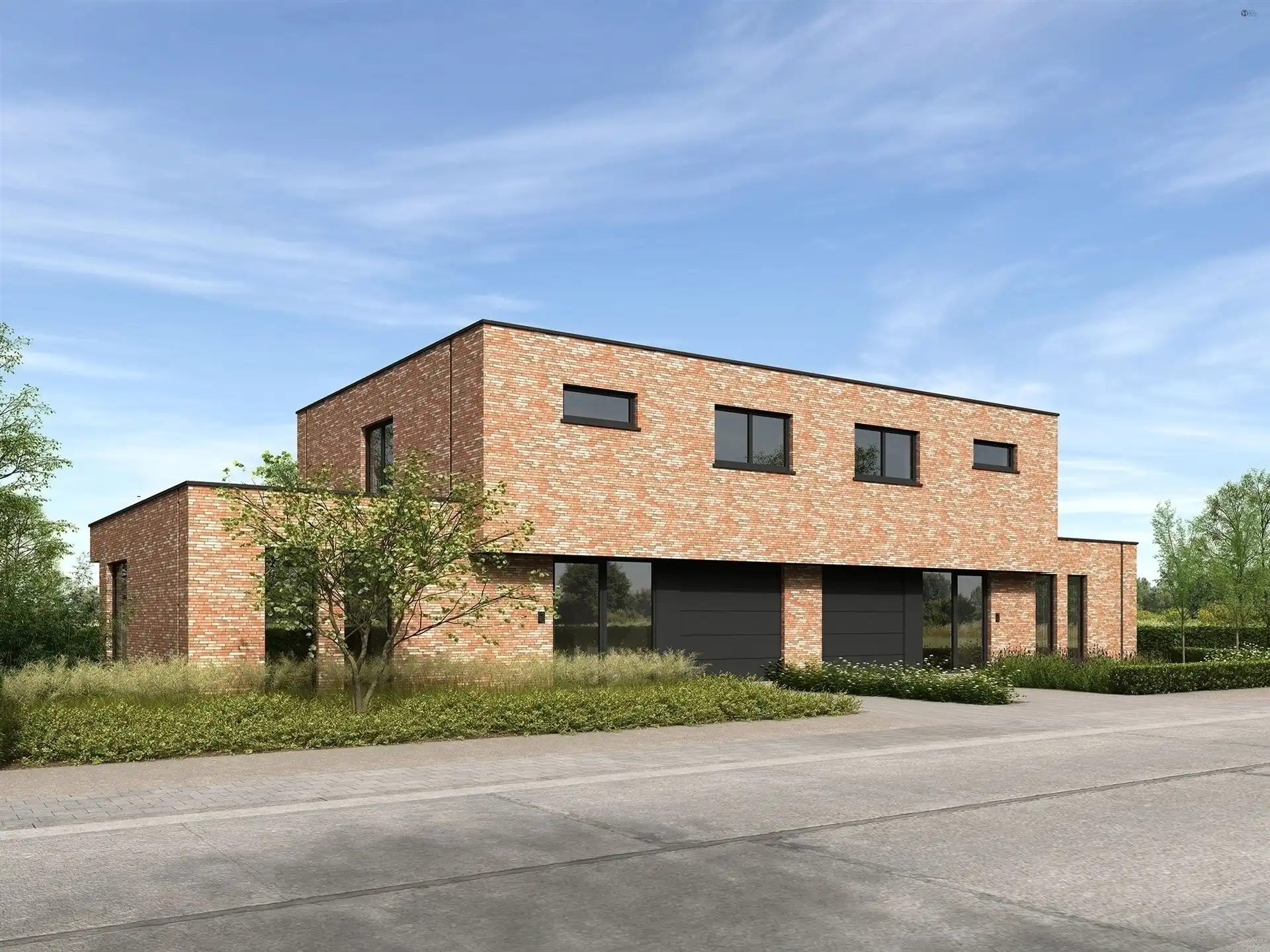 BEN nieuwbouw woning met 3 slp en garage op perceel van 320m² (ruwbouw winddicht) foto 3
