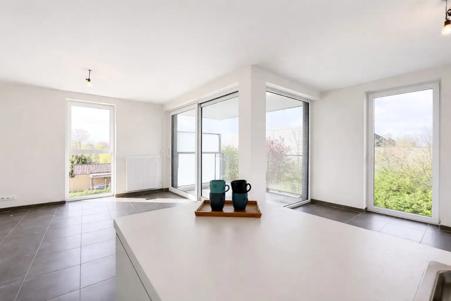 Nieuwbouwappartement op de 1ste verdieping met 2 slaapkamers, terras én garage foto 2