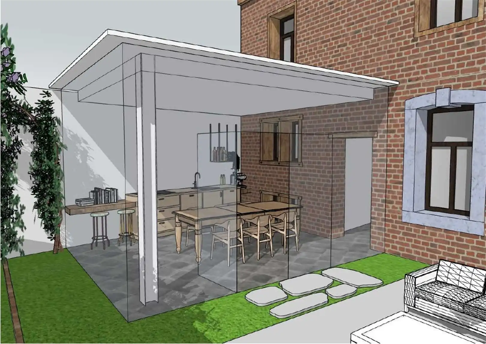 Uniek volledig gerestaureerd 18de-eeuws breedhuis foto 16