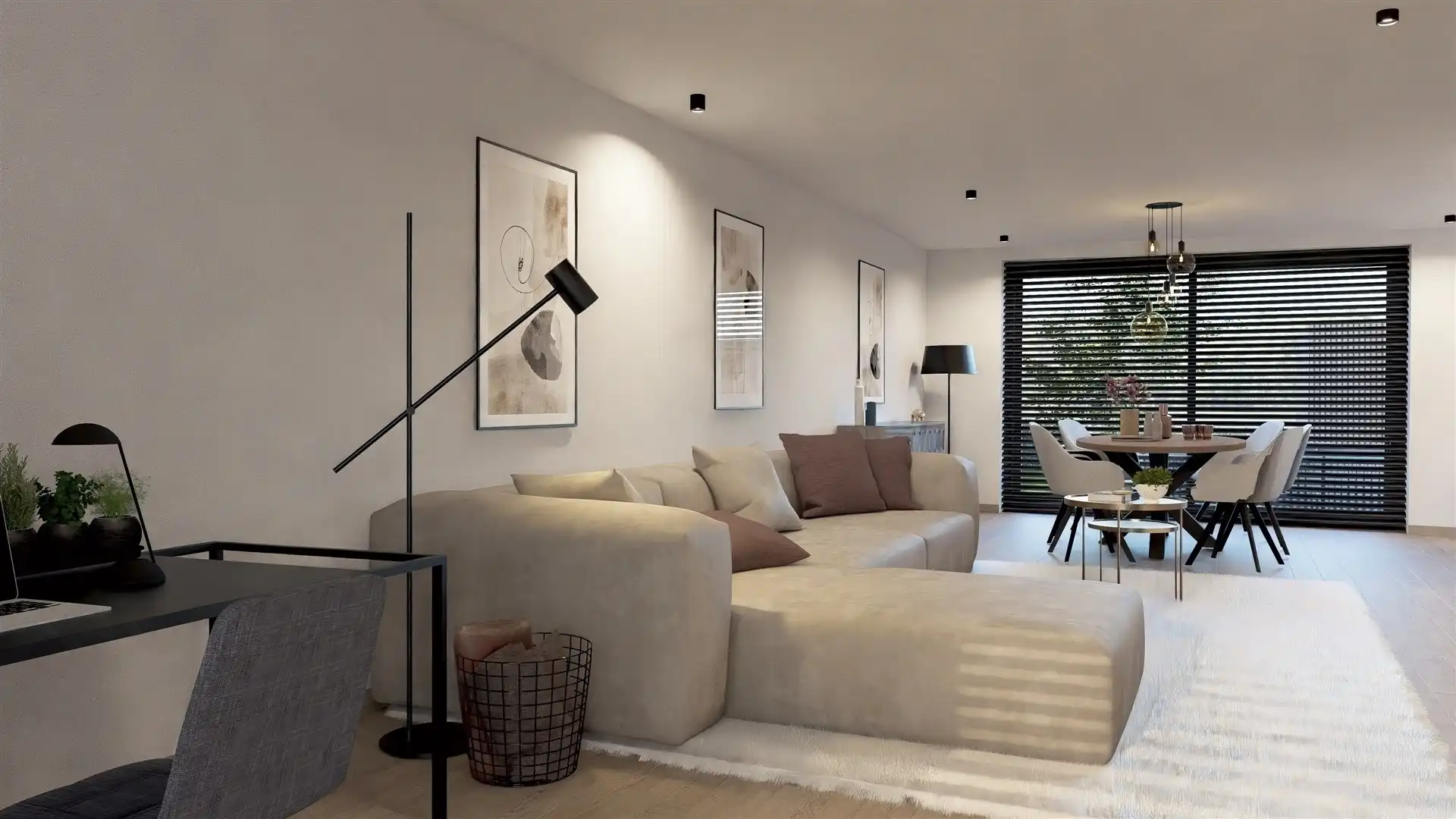 Nieuwbouwwoning  met 3 slaapkamers in nieuwe verkeersvrije woonwijk foto 2