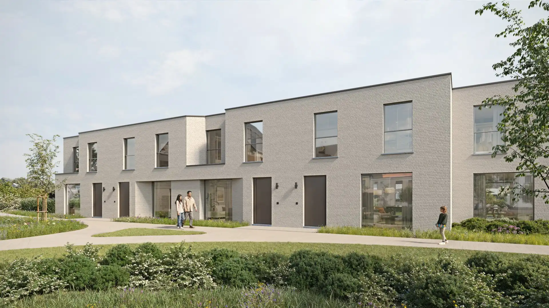 Hof ten Kole – energiezuinig wonen in het groene Koolkerke nabij Brugge foto 6