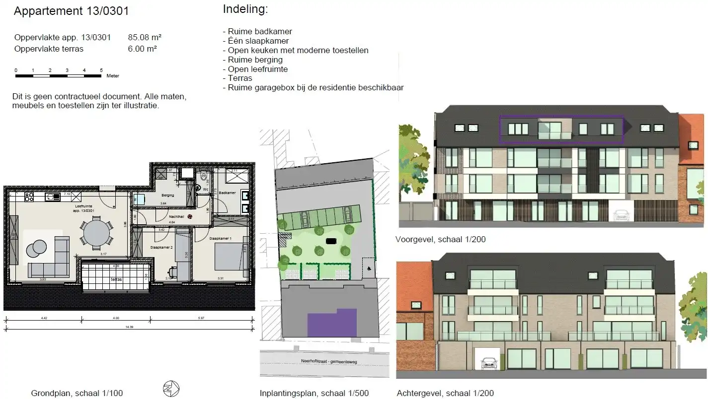 Appartement te koop Neerhofstraat 13 -/0301 - 8470 Gistel