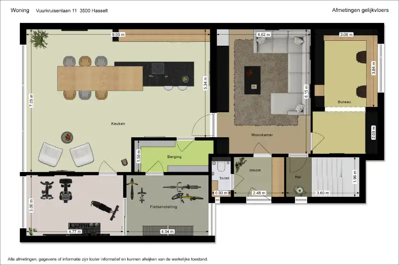 High-end, totaal gerenoveerde, ruime en energiezuinige woning met doordachte indeling op een TOP-locatie in Hasselt foto 40